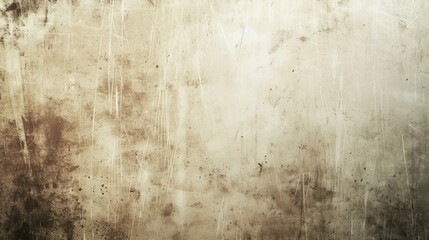 Obraz premium A close-up of a weathered metal surface with streaks and spots of brown paint.