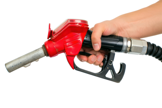 PNG Hand pumping gas white background petroleum gasoline.