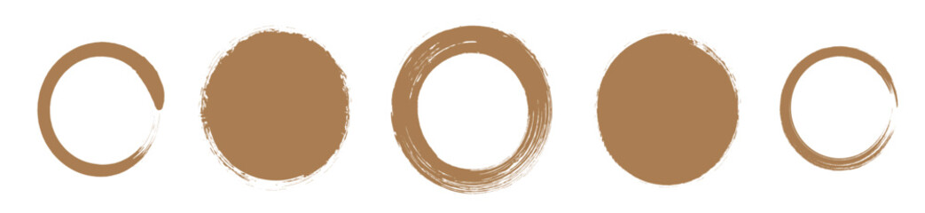 金色のブラシストローク