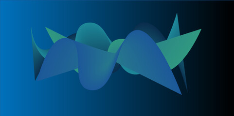 abstract background with blue  lines. Abstract digital wave of particles. Futuristic point wave. Technology background vector. Vector illustration. abstract background design.