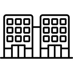 Naklejka premium Office Icon