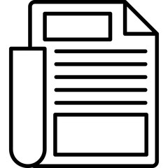 Newspaper Icon