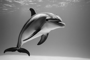 Obraz premium Dolphin in water