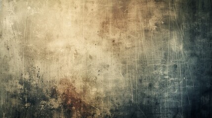 Obraz premium A textured background with a distressed, aged look in shades of brown, beige, and gray.