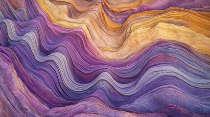 Fototapeta premium Wavy Sandstone Formations