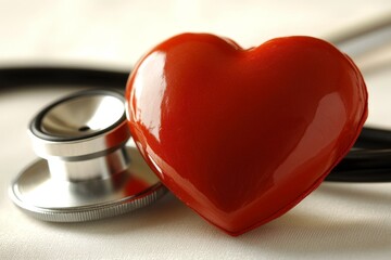 heart icon with stethoscope