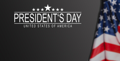 President's Day Background Design. Banner, Poster, Greeting Card. Vector Illustration.