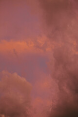 Unusal Sky color and pattern background
