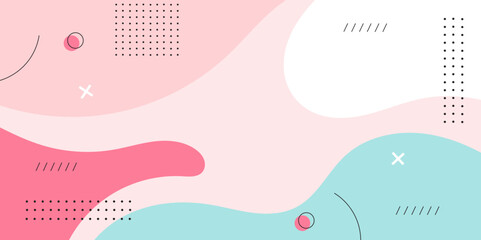 Abstract background with geometric illustration. background modern suitable for landing page, website and cover page. vector