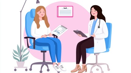 A patient in therapy expressing their struggles while the therapist records insights for the treatment plan.