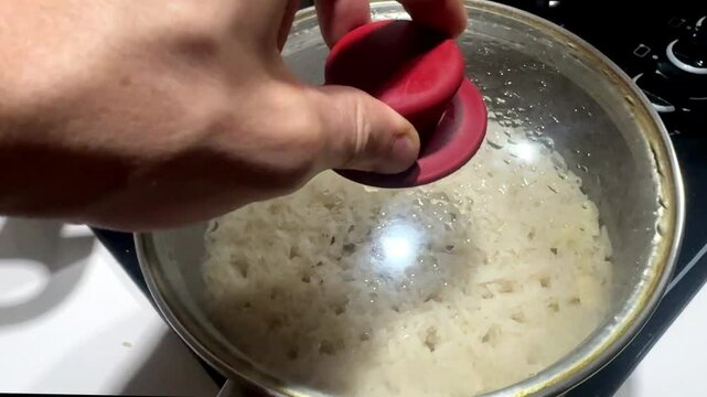 panela de arroz 