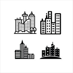 Obraz premium Cities,City vector set 