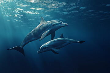 Beneath the Ocean Surface: How Dolphins Interact with Their Environment and Other Marine Life