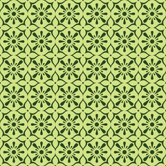 Fototapeta premium seamless pattern with flowers simple design. tile pattern