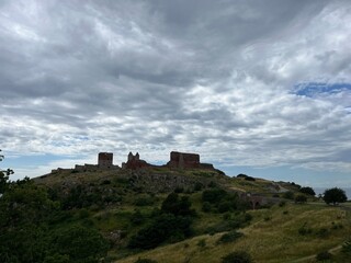 Fototapeta premium old castle in the mountains