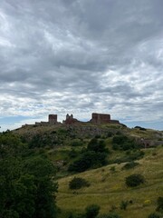 old castle in the mountains