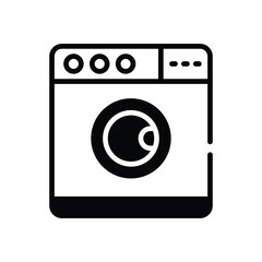 Washing Machine vector icon