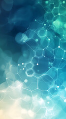 Soft Gradient Medical Background Featuring Blue and Green Tones for Healthcare and Wellness Applications