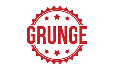 Grunge red rubber stamp vector design.