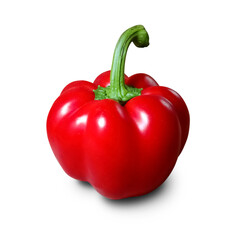 Single Red Bell Pepper