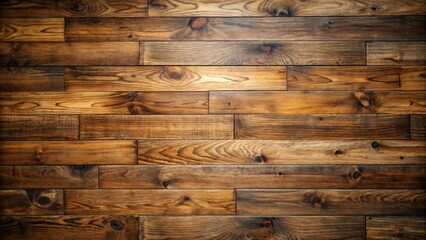 Rustic Brown Wood Paneling with Knots and Grain Patterns for a Natural Background