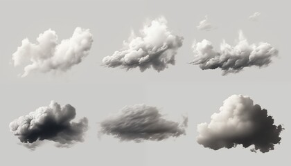 gray white clouds in the sky