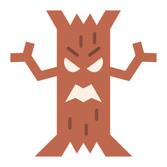 Scary Tree Icon