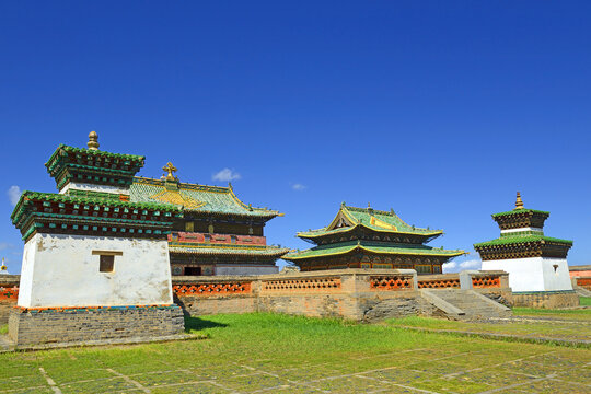 Erdene Zuu Monastery is probably the earliest surviving Buddhist monastery in Mongolia. Located in Kharkhorin, near to the ancient city of Karakorum, Orkhon Valley - World Heritage Site