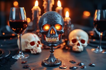 Gothic halloween decor