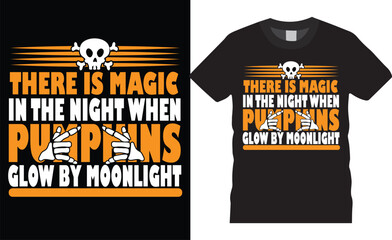 Grim Reaper with scytheThere is magic in the night when pumpkins glow by moonlight