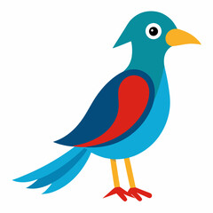 illustration of a cartoon bird