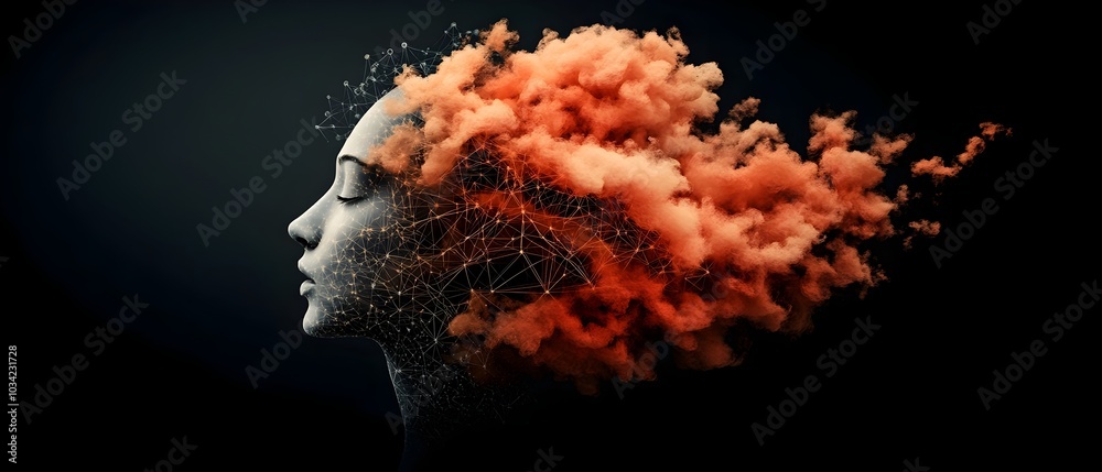 Poster captivating futuristic digital dimension with dynamic neural network topologies efficient data commu