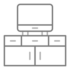 Tv Table Icon