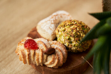 dolci della pasticceria italiana, immagine per menù pasticceria