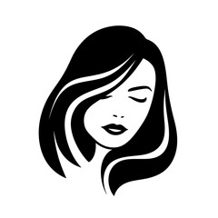 Beauty Woman Vector Logo Illustration