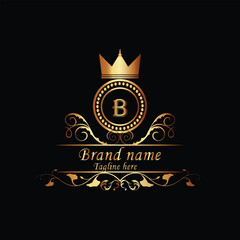 creative  new latter m logo design  and latter  initial logo. m monogram latter logo , golden  new m logo design with black color ,new template design