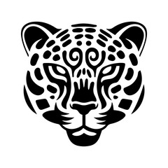 Cheetah Cat Vector Logo Illustration