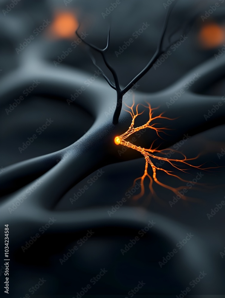 Poster imaginative digital realm featuring interconnected neural pathways cutting edge encryption technolog