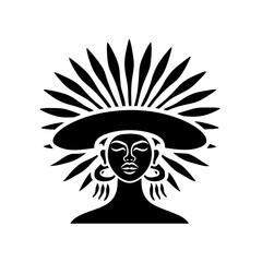 Mexican Culture Vector Logo Illustration