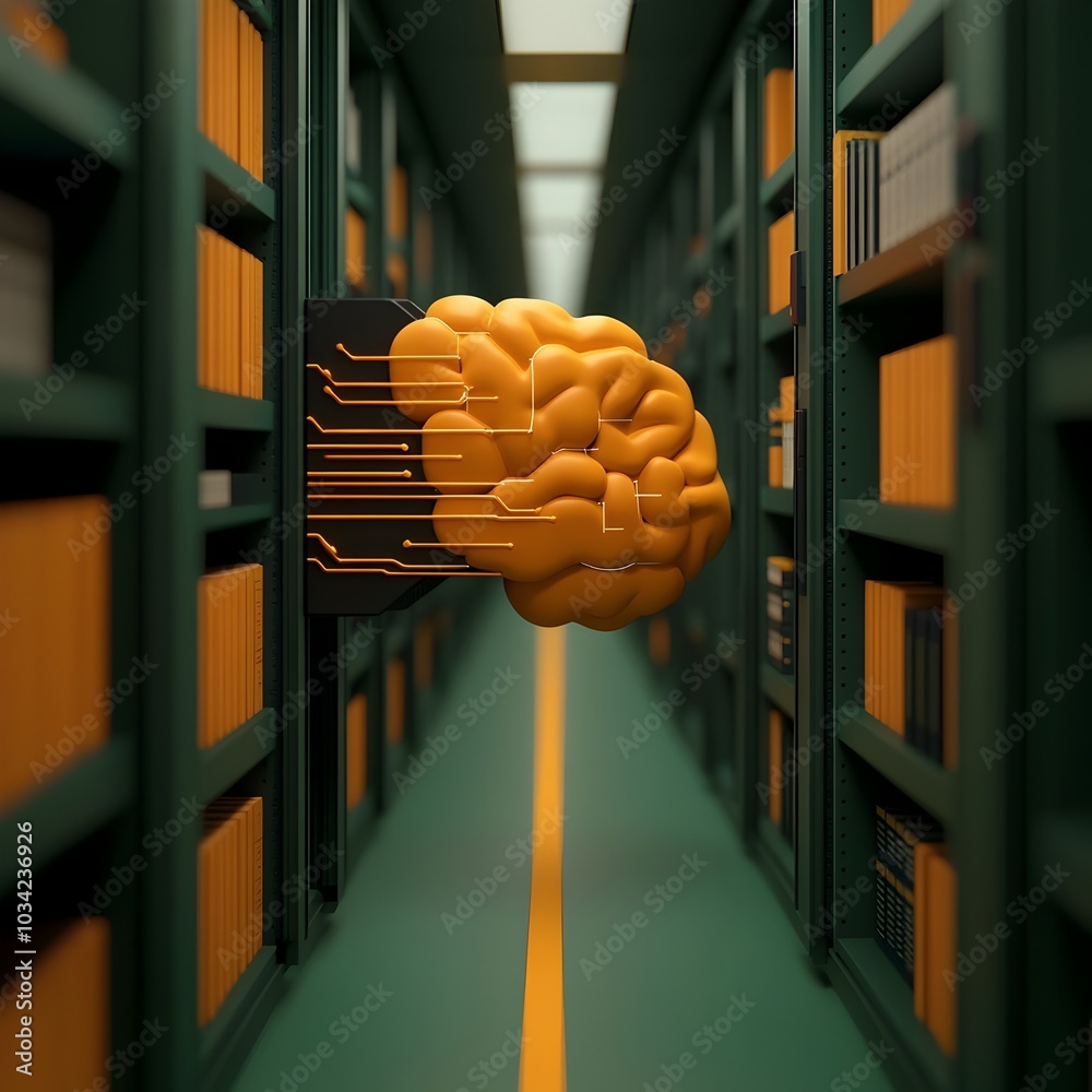 Poster innovative digital realm featuring intricate neural circuitry high speed data exchange networks and 