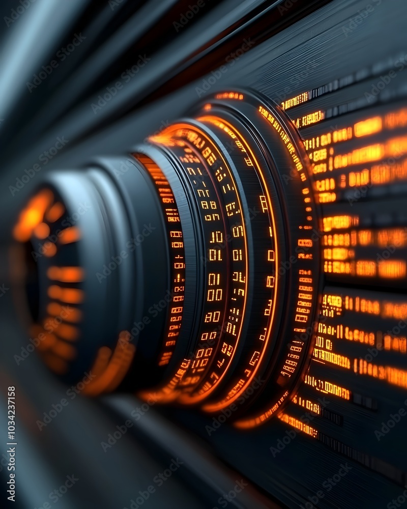 Poster digital backdrop ideal for showcasing technological networks data transmission and encryption digita