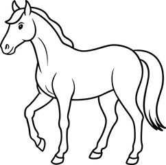 illustration of a horse