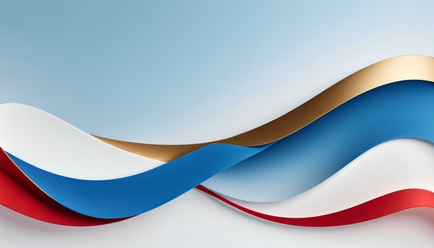 abstract blue background with wave