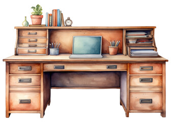 PNG Desk desk furniture computer.
