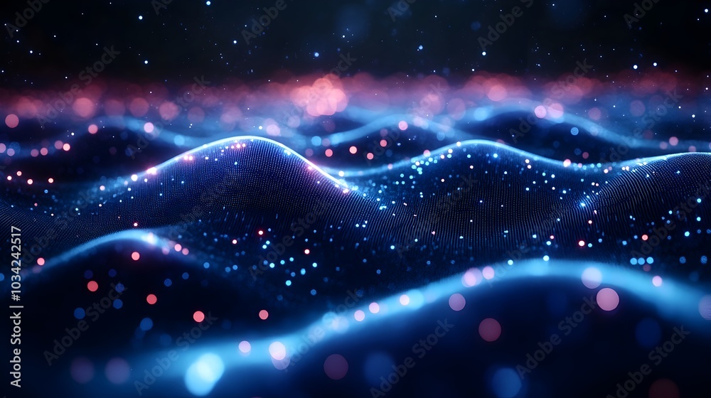 Poster captivating digital backdrop ideal for technological networks data transmission and encryption digit