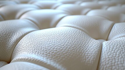 Obraz premium home interior design element close up detail of button leather sofa texture
