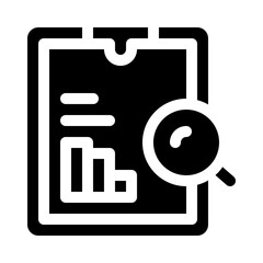 Predictive Analytics glyph icon