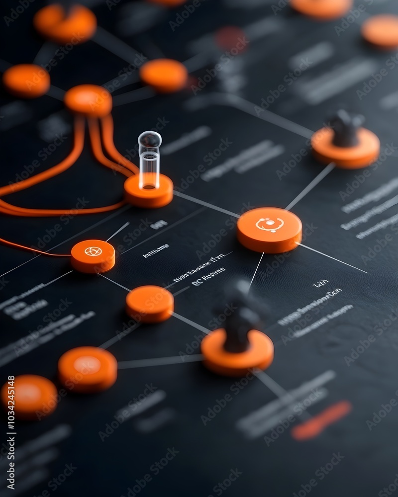 Poster technologically sublime digital oasis interconnected neural pathways powering high speed data transm