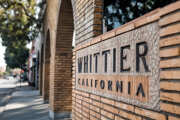 Fototapeta premium Whittier California, Whittier, California, Whittier CA