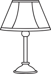 lamp isolated on white